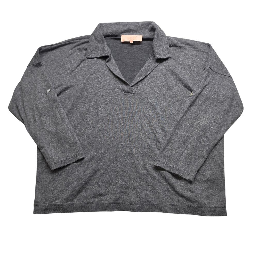 Scandal Italy Tracey Pullover Sweater Charcoal Grey OS